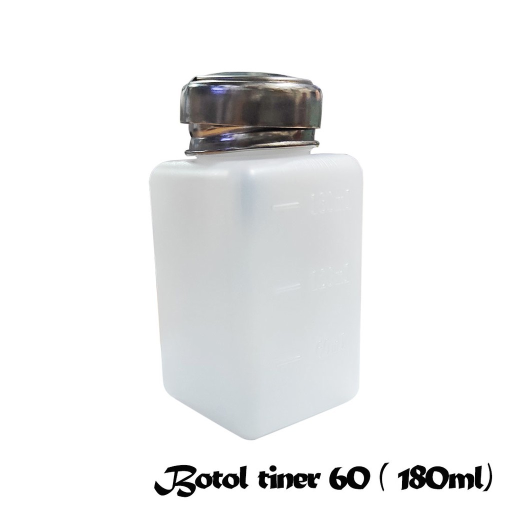 Jual BOTOL TINER 60 BESAR 180ml | Shopee Indonesia