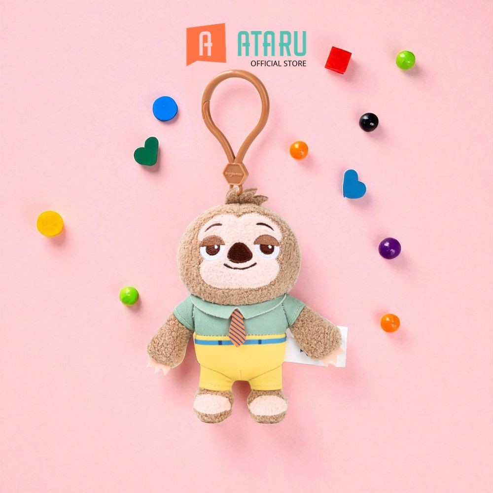Jual Ataru Disney Zootopia Gantungan Kunci Flash - Abu-Abu Keychain Key ...