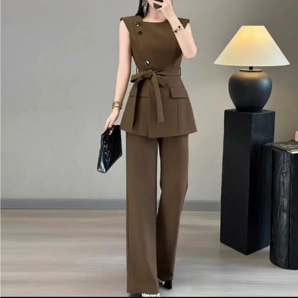 Jual [ready stock]FADFAD Setelan Wanita 2 Potong Kasual Terbaru ...