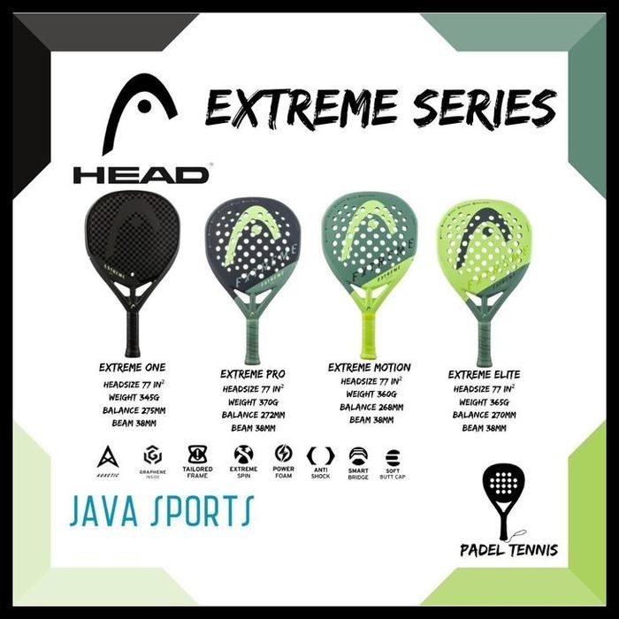 Jual Raket Padel Tenis Head Extreme One Pro Motion Elite Racket ...