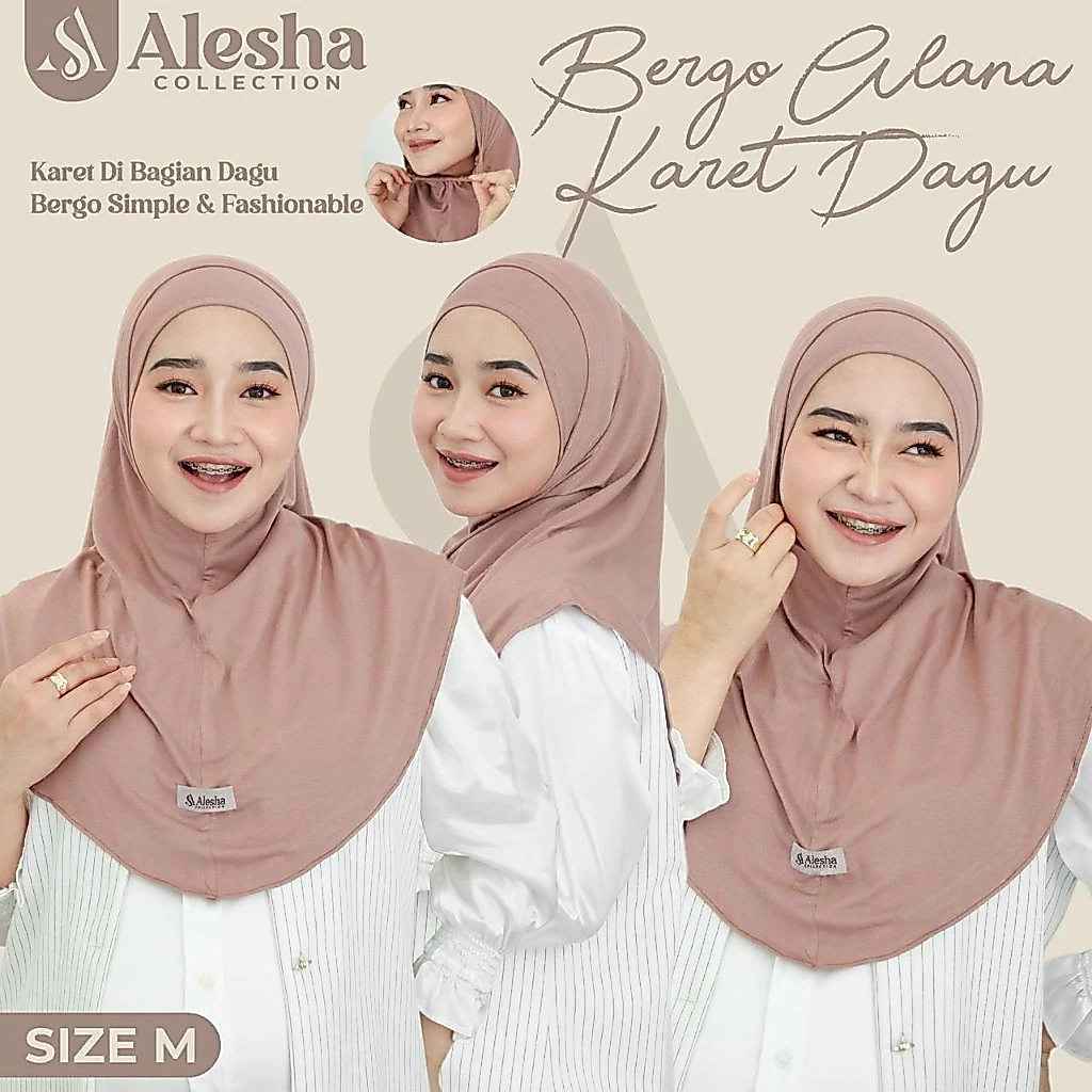 Gambar 3 BIDADARI CANTIK WAJIB PUNYA ! HIJAB BERGON RAYON - SIZE S/M/L