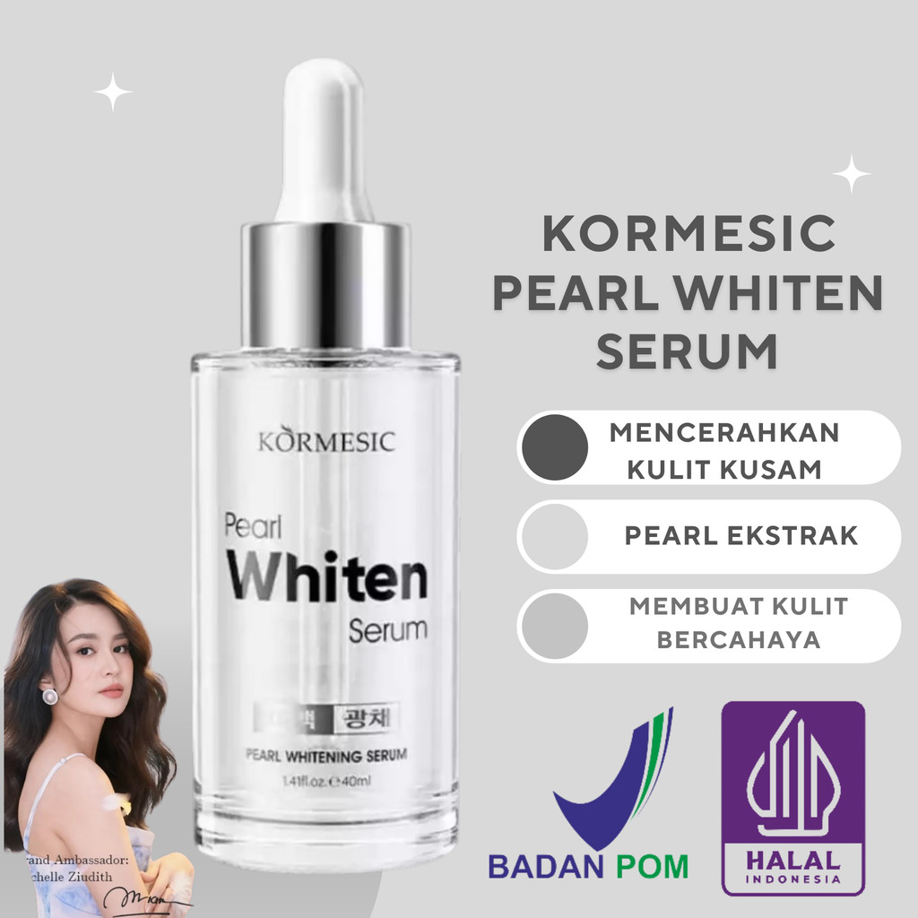 Kormesic Pearl Whitening Serum 40ml/Serum Wajah