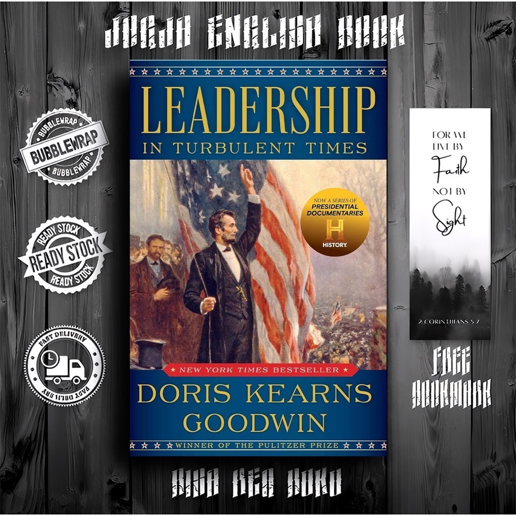 Jual Leadership: In Turbulent Times by Doris Kearns Goodwin | Shopee ...