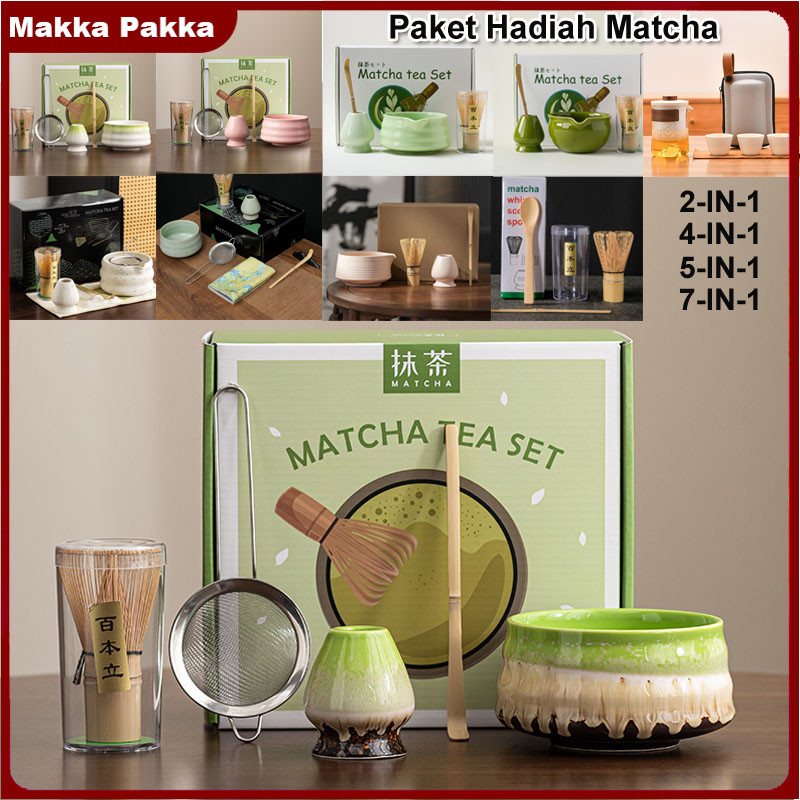 Jual 2-IN-1/4-IN-1/5-IN-1/7-IN-1 Alat Matcha Making Set Japanese Matcha ...
