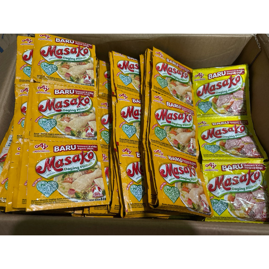 Jual Masako Ayam Sapi Renceng Isi 12pcs (Grosir) | Shopee Indonesia
