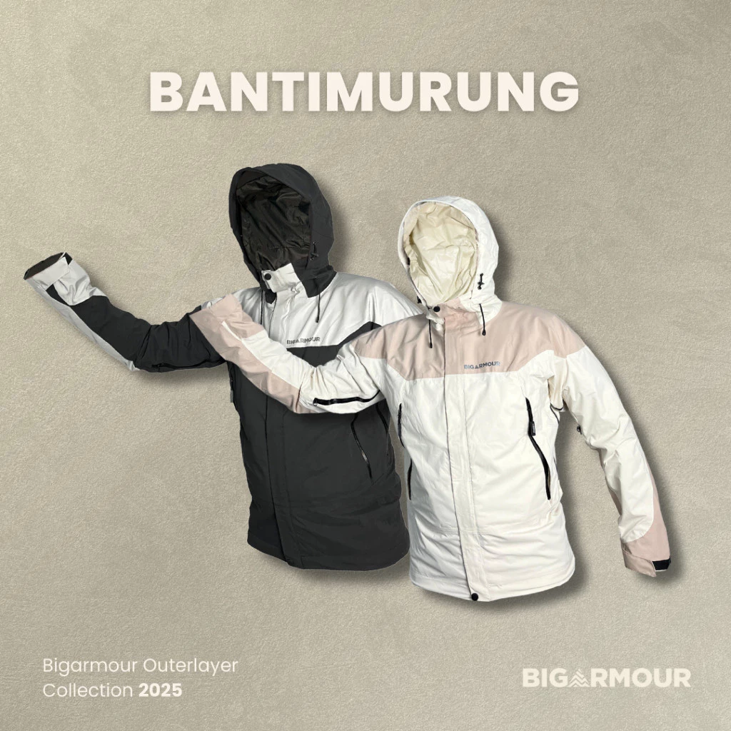 Bigarmour Bantimurung - waterproof & windproof jacket