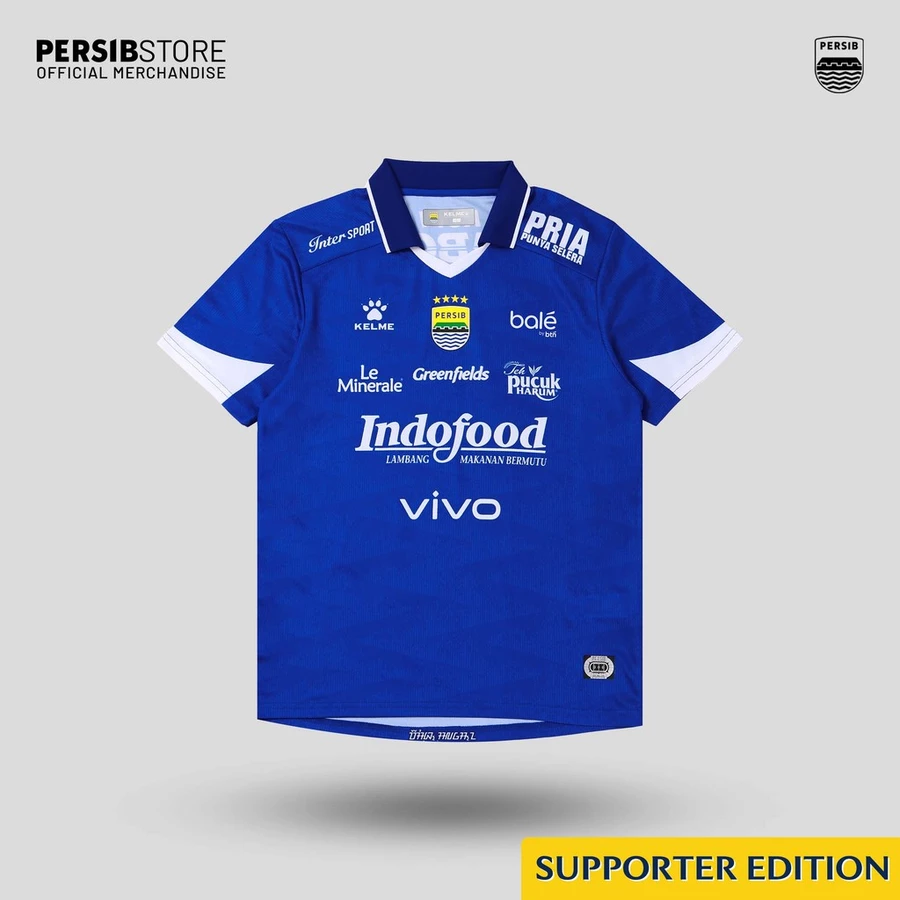 PERSIB JERSEY SUPPORTER EDITION HOME 2025-2026 dengan harga - slide 1