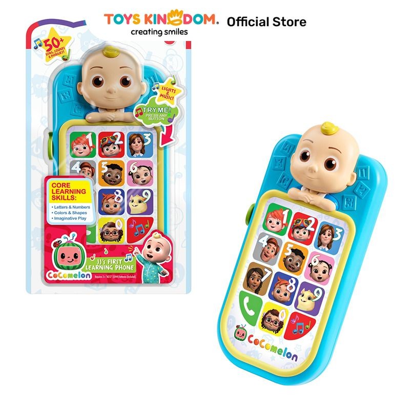 Jual Toys Kingdom Cocomelon Jj My First Learning Phone 96114 Mainan ...