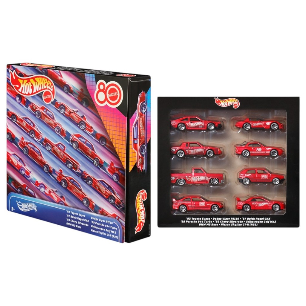 jual-hot-wheels-silver-series-mattel-80th-anniversary-8-car-pack