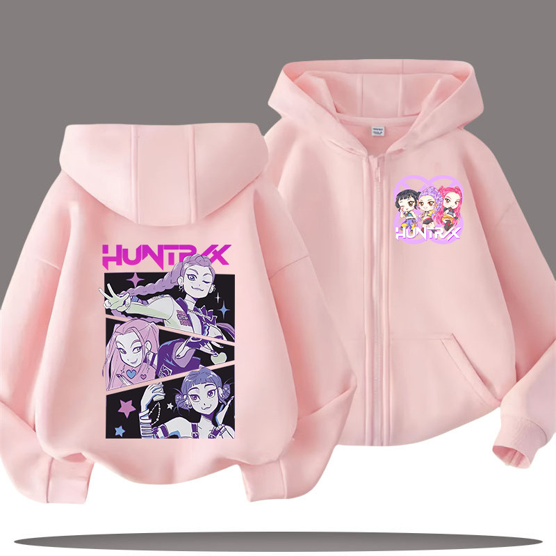 Jual Kpop demon hunter huntrix - Jaket zipper K-pop Demon Hunters ...