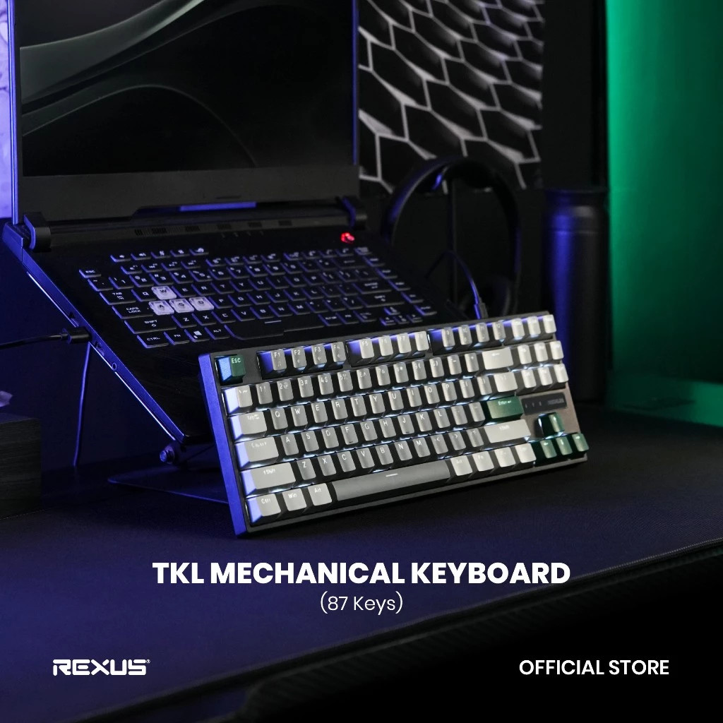 Jual Rexus Heroic KX4 V2 Keyboard Gaming Mechanical TKL Layout Hotswap ...