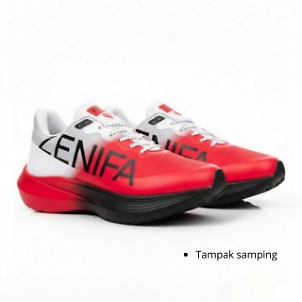 Zenifa Sepatu Lari Merah Putih 2026 Slide 2
