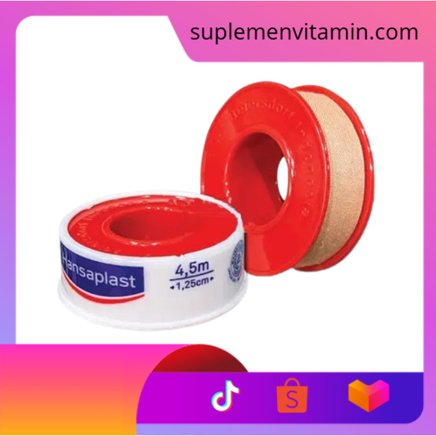 Jual Hansaplast Rol Kain 1,25 cm x 4,5 m Menahan dan merekatkan kasa ...