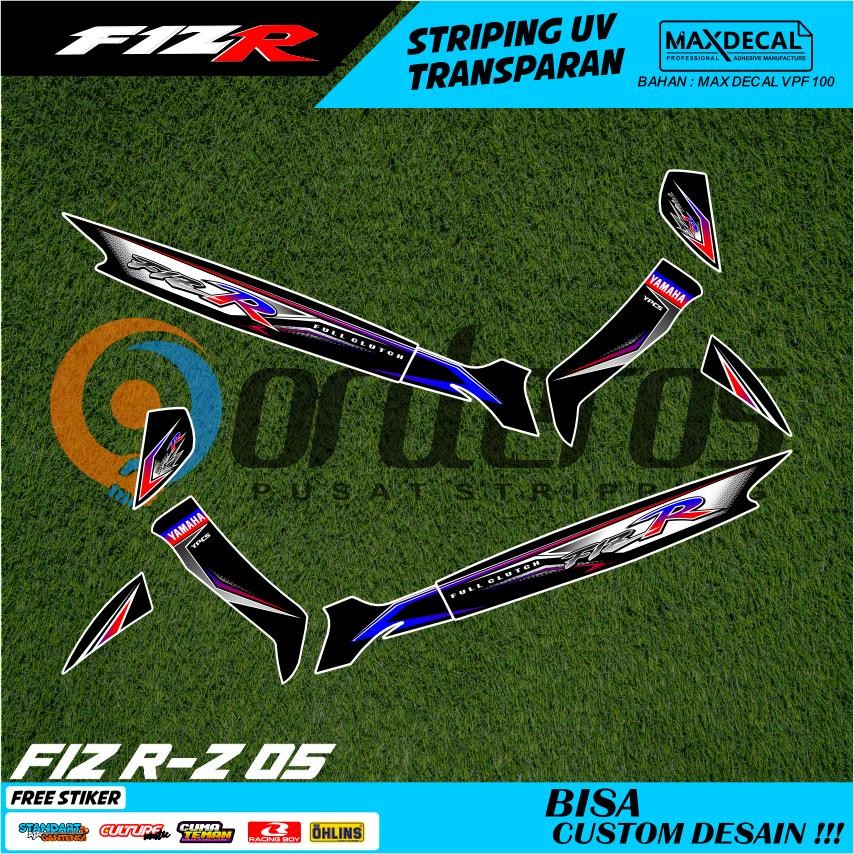 Jual Striping Transparan FIZ-R – Sticker Transparan Bahan Premium Max ...