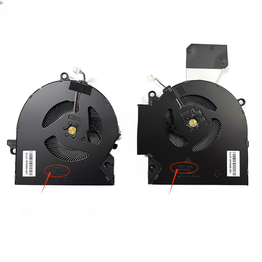 Ventola Di Raffreddamento Per Laptop HP OMEN 16-B / 16-C – SUNON 5V 80mm 4 Pin - Foto 3