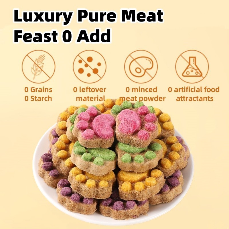 Product image Paw Freeze Dried Chicken Meat Treat Snack Cat Dog Biscuits Healthy Snack For Cats and Dogs 2