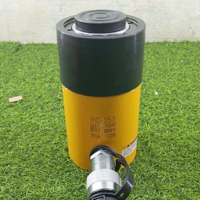 Jual Hydraulic Cylinder 25 Ton 50mm RC-252 BARTON Hidrolik Jack 25T ...