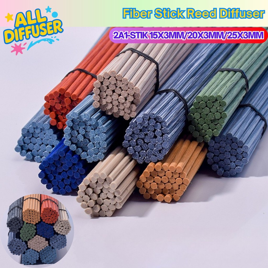 Jual [ALLDIFFUSER] Fiber Stick Reed Diffuser/Reed Diffuser Stick ...
