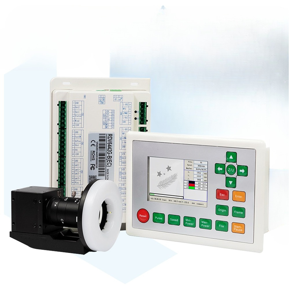 Ruida 8445S kontrol panosu ile 12V CO2 lazer kesim oyma makinesi kontrolörü rest