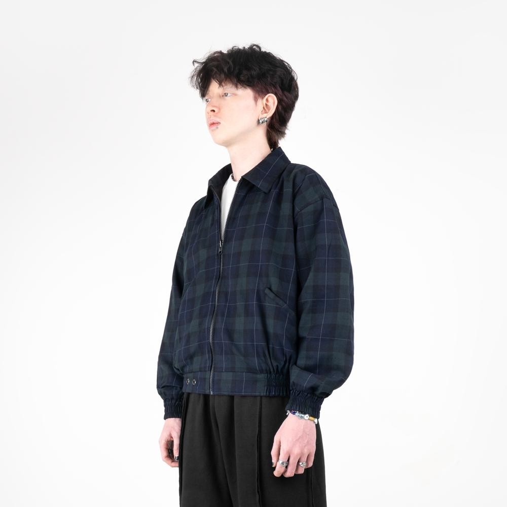 Jual FAITH FADE - Flannel Reversible Work Jacket (Blue-Green) | Shopee ...