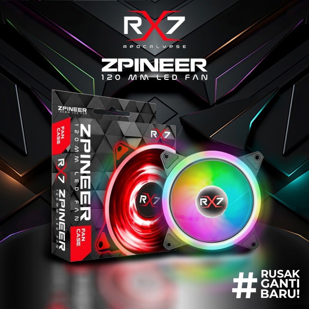 Jual FAN RGB RX7 12CM / FAN CHASING RGB / FAN CASING 12CM | Shopee ...