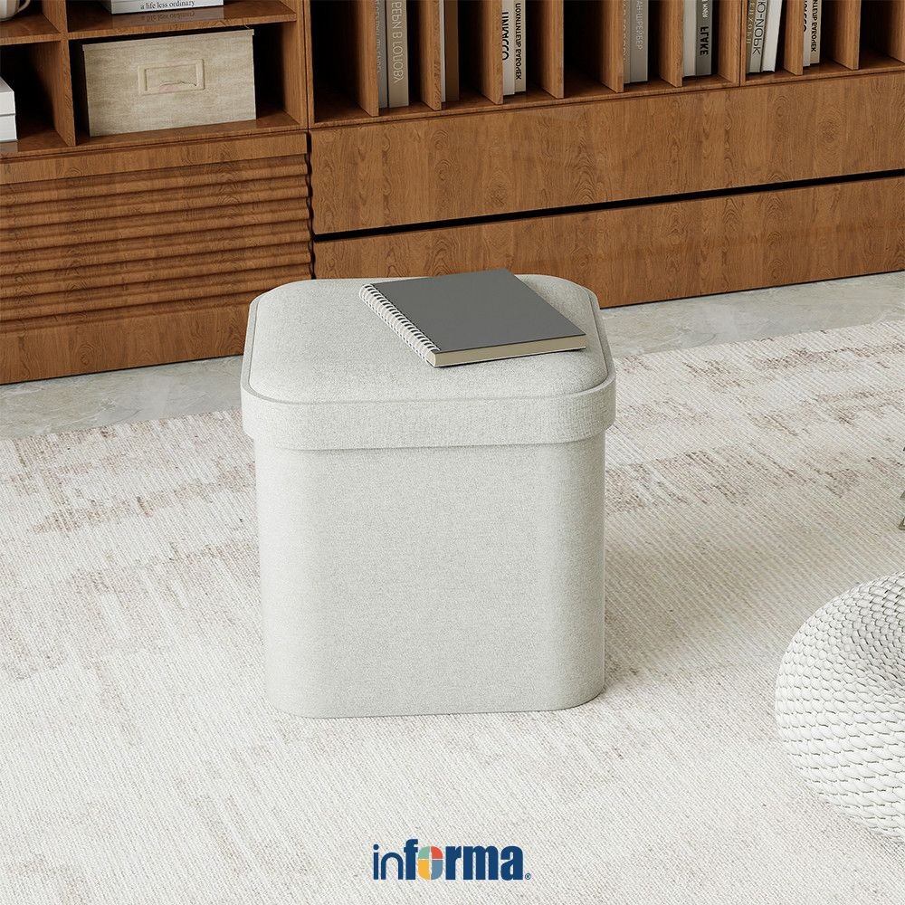 Jual Informa Pouf Bangku Ottoman Lipat Tempat Duduk Serbaguna Bangku ...