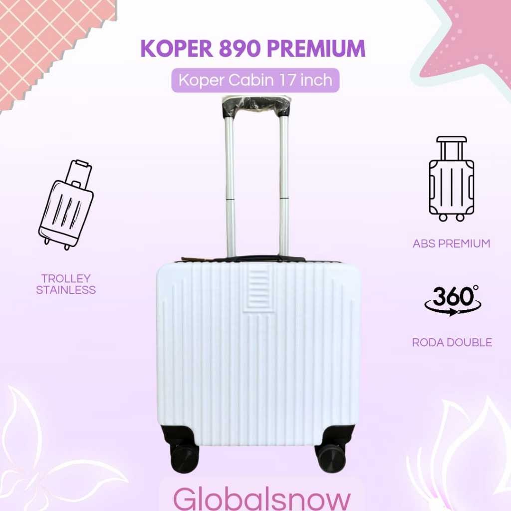 Jual KOPER ABS PREMIUM PILOT ELEGAN 890 17 INCH / KOPER TRAVEL / KOPER ...