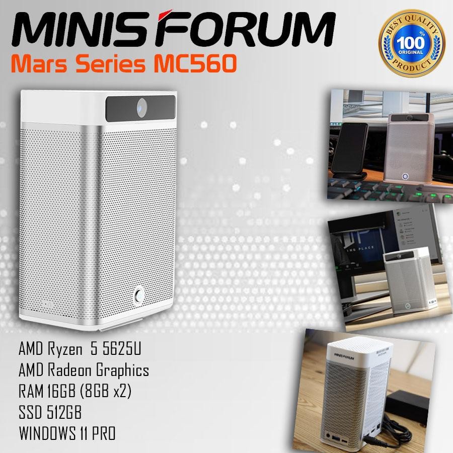 Jual Minisforum Mars Series MC560 Mini PC Windows 11 Pro AMD Ryzen
