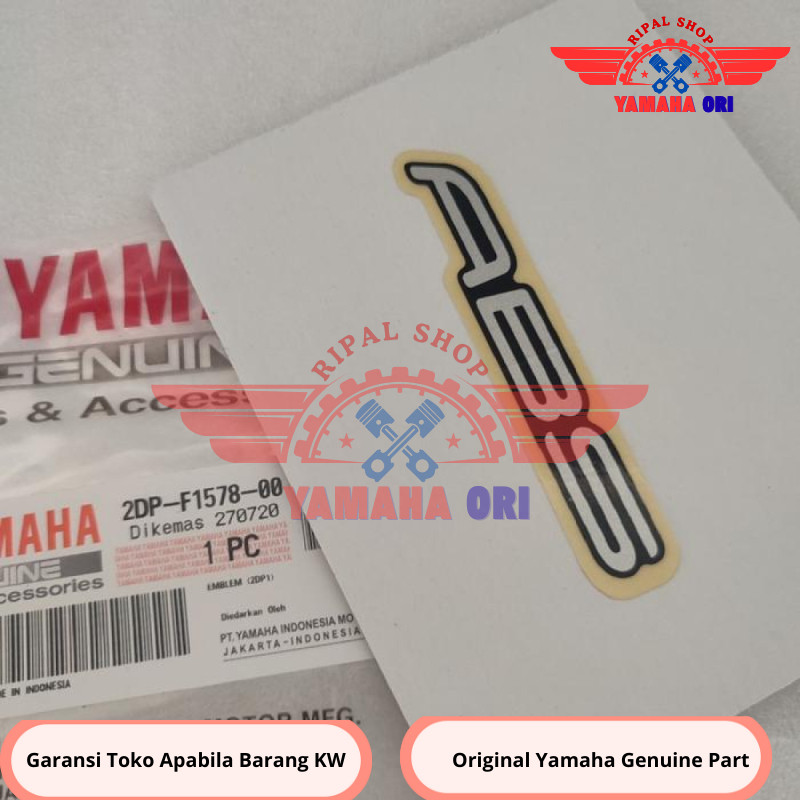 Jual Stiker emblem tulisan logo abs spakbor depan nmax n max original ...