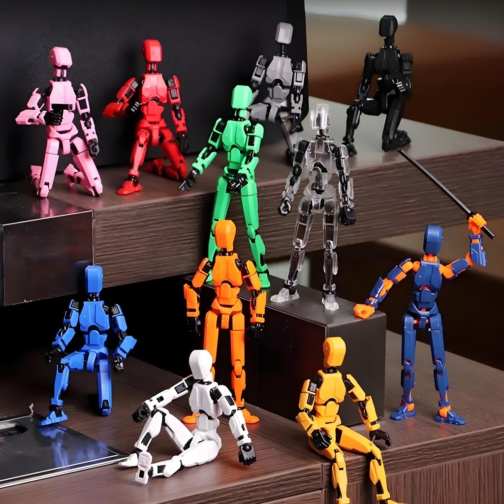 Jual Multi-Jointed Movable Shapeshift Robot 3D Printed Mannequin Dummy ...