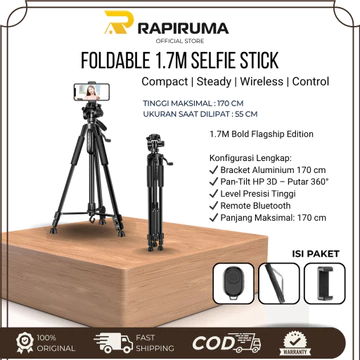 Tripod Premium Bluetooth Remote Bag Profesional Tripod HP Premium Tripod Stabil Tripod Anti