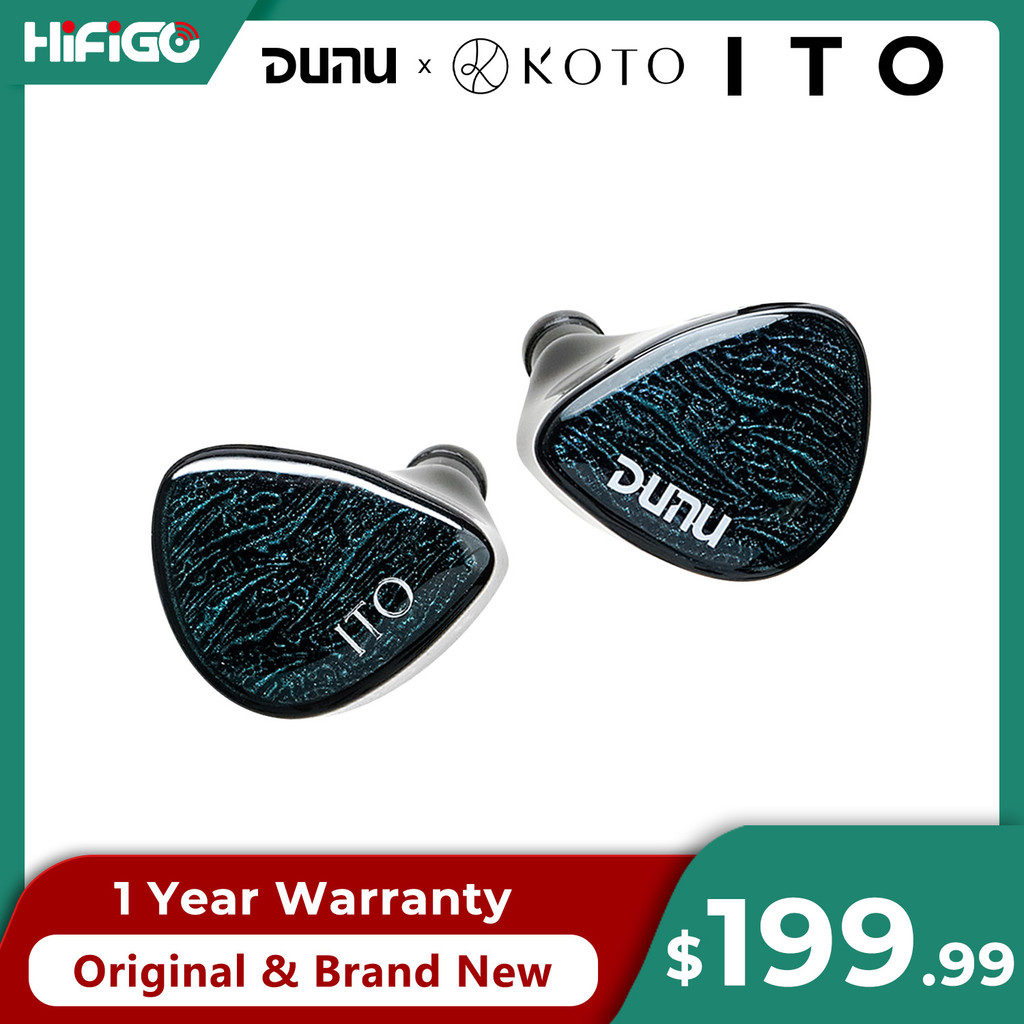Jual DUNU x KOTO ITO In-ear Earphones 2DD+2BA Hybrid Drivers IEMs with ...