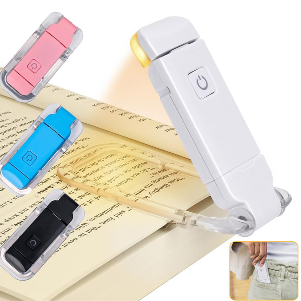 Jual Lampu Baca Mini LED Detachable Flexible Clip Bookmark Lights KD-21 ...