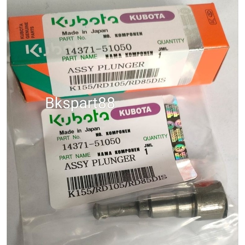 Jual Plunger K155 Kubota RD85 D1S / RD105 / RD155 Deisel Kubota K155 ...