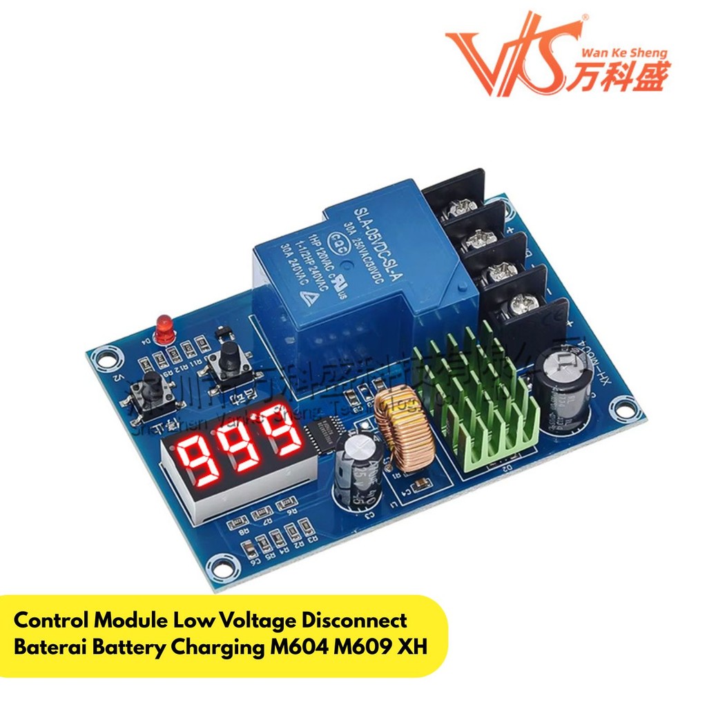 Jual Control Module Low Voltage Disconnect Baterai Battery Charging ...