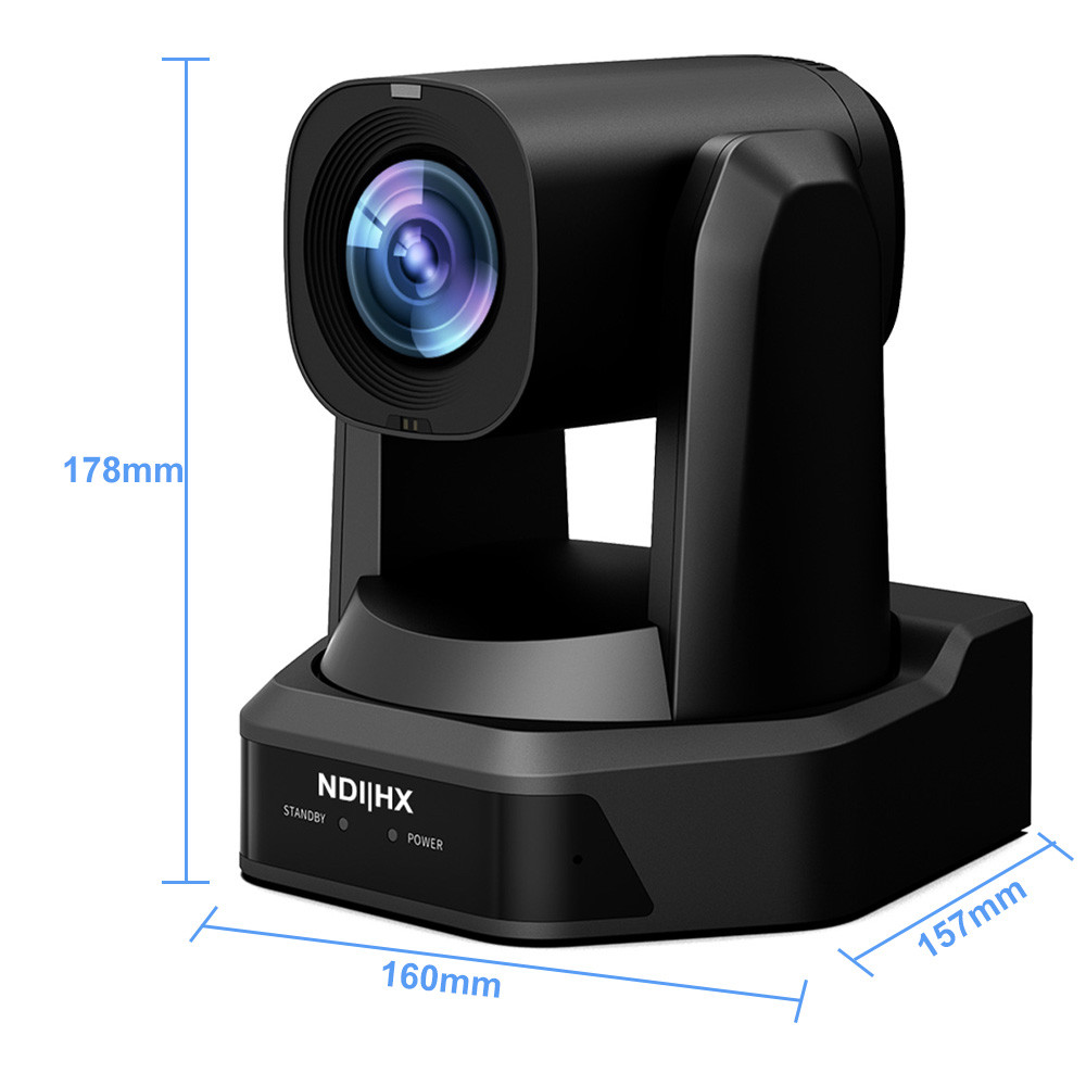 Jual 1080p NDI PTZ Camera 12/20/30X Optical Zoom AI Auto Tracking HDMI ...