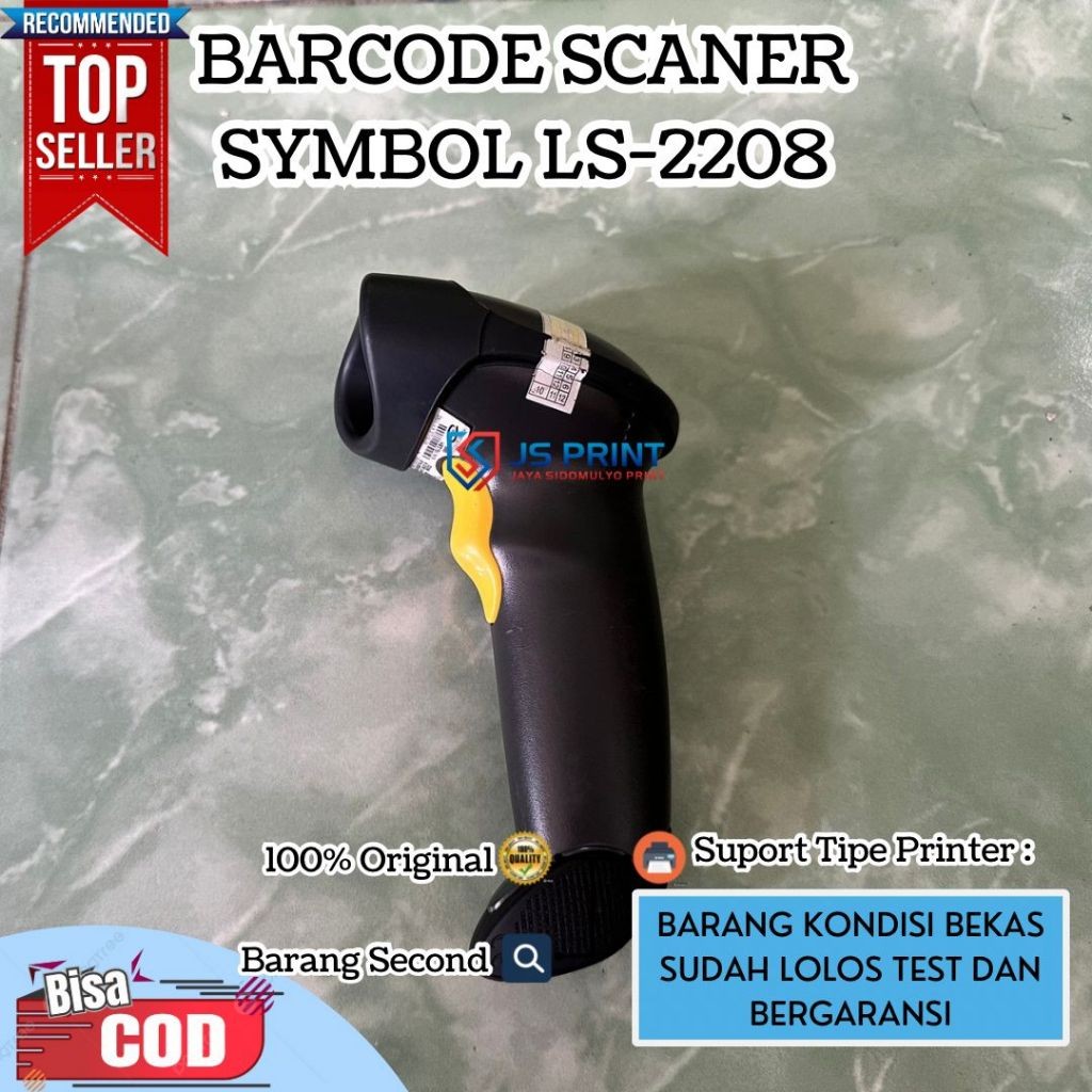 Jual Barcode Scanner Symbol Ls2208 | Shopee Indonesia