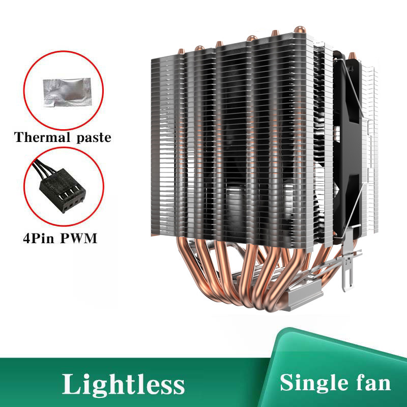 Jual CPU Air Cooler PC Procesor Raator 4 Heat Pipes for Intel LGA 1700 ...
