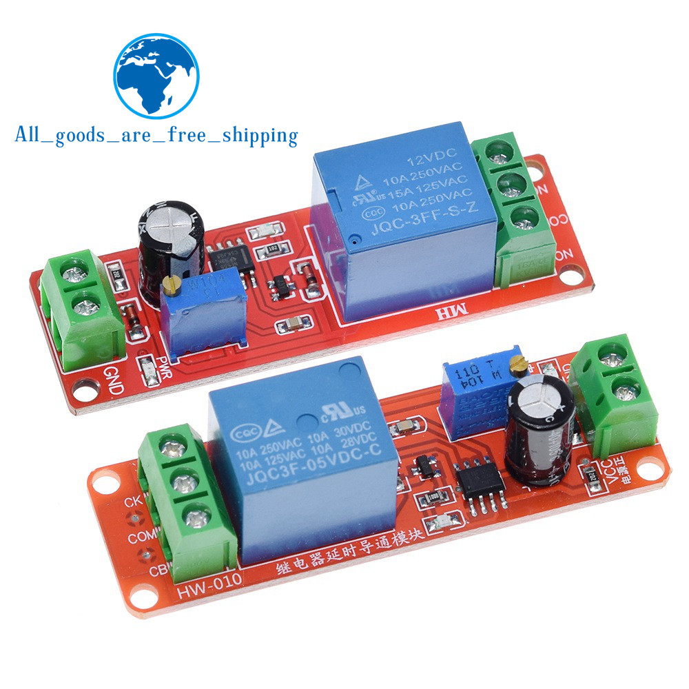 Jual NE555 Timer Swit- Adjustable Module Time delay relay Module DC 5V ...