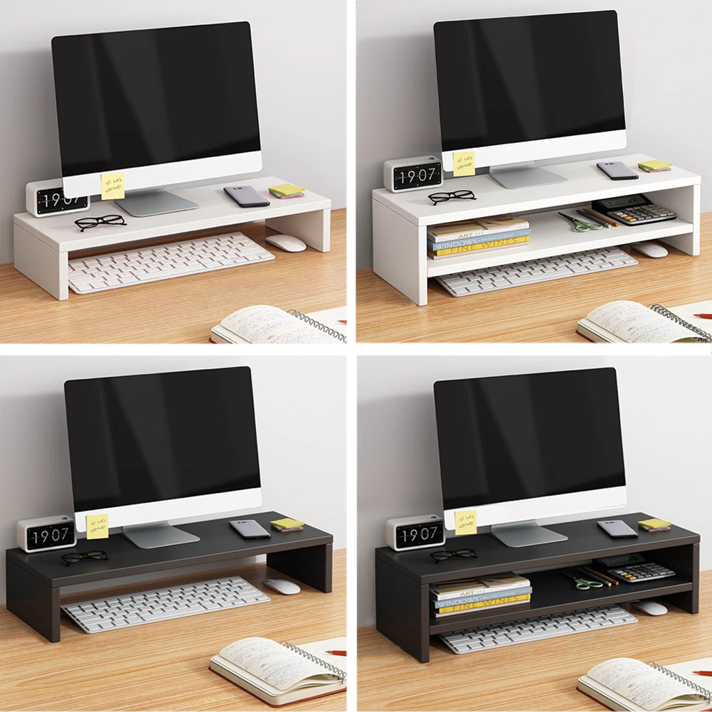 Jual Riser Monitor dengan Penyimpanan untuk Meja, Solusi Kantor yang ...
