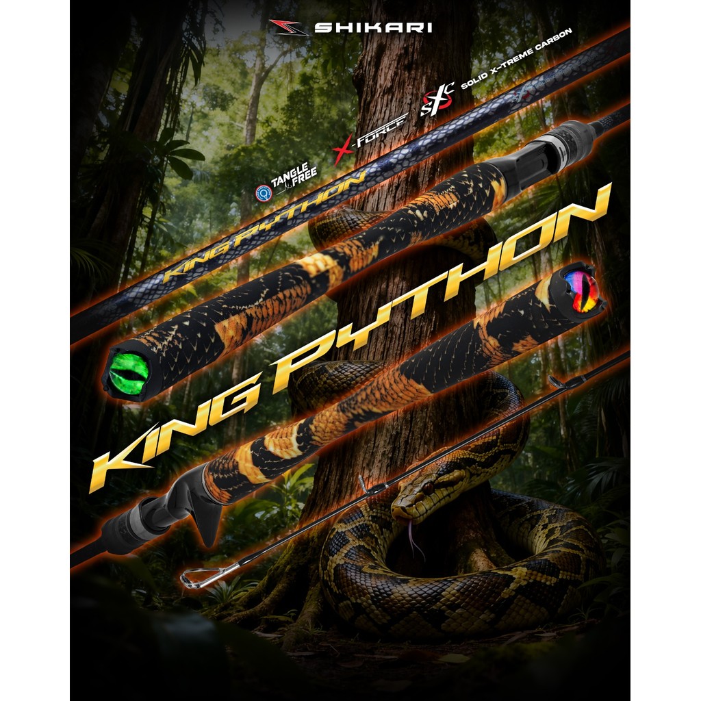 Shikari - Joran King Phyton Carbon Solid - Joran Pancing