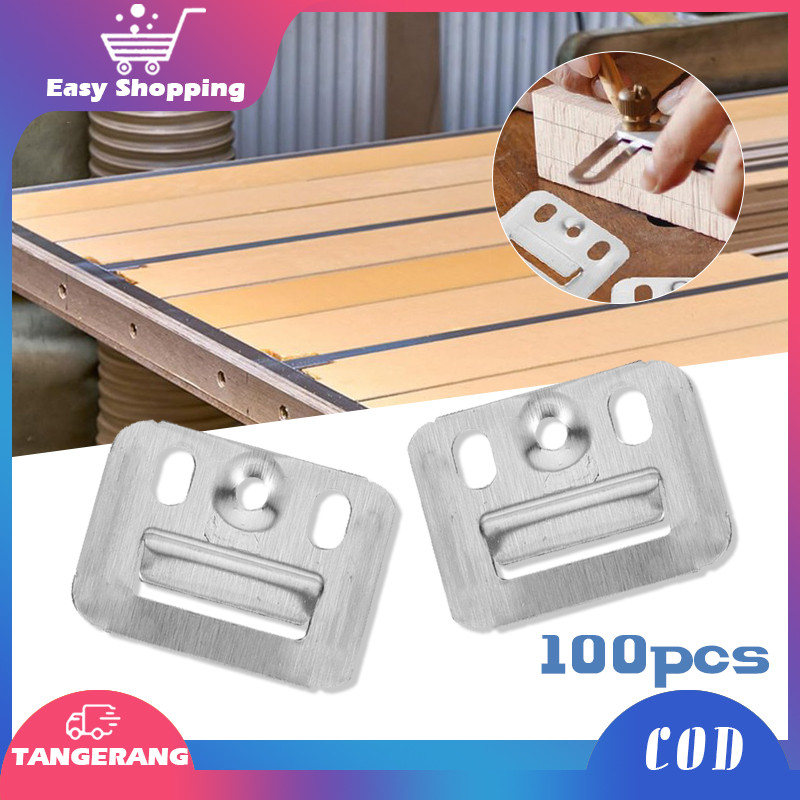 Jual Isi 100 Klip Wpc Panel Dinding Clip Wpc Wall Panel Klip Besi Wall ...