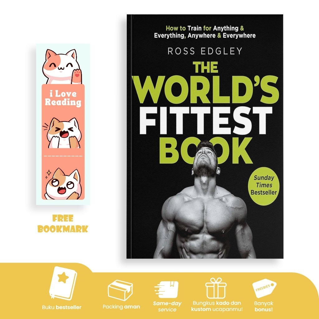 Jual The World s Fittest Book By Ross Edgley Shopee Indonesia