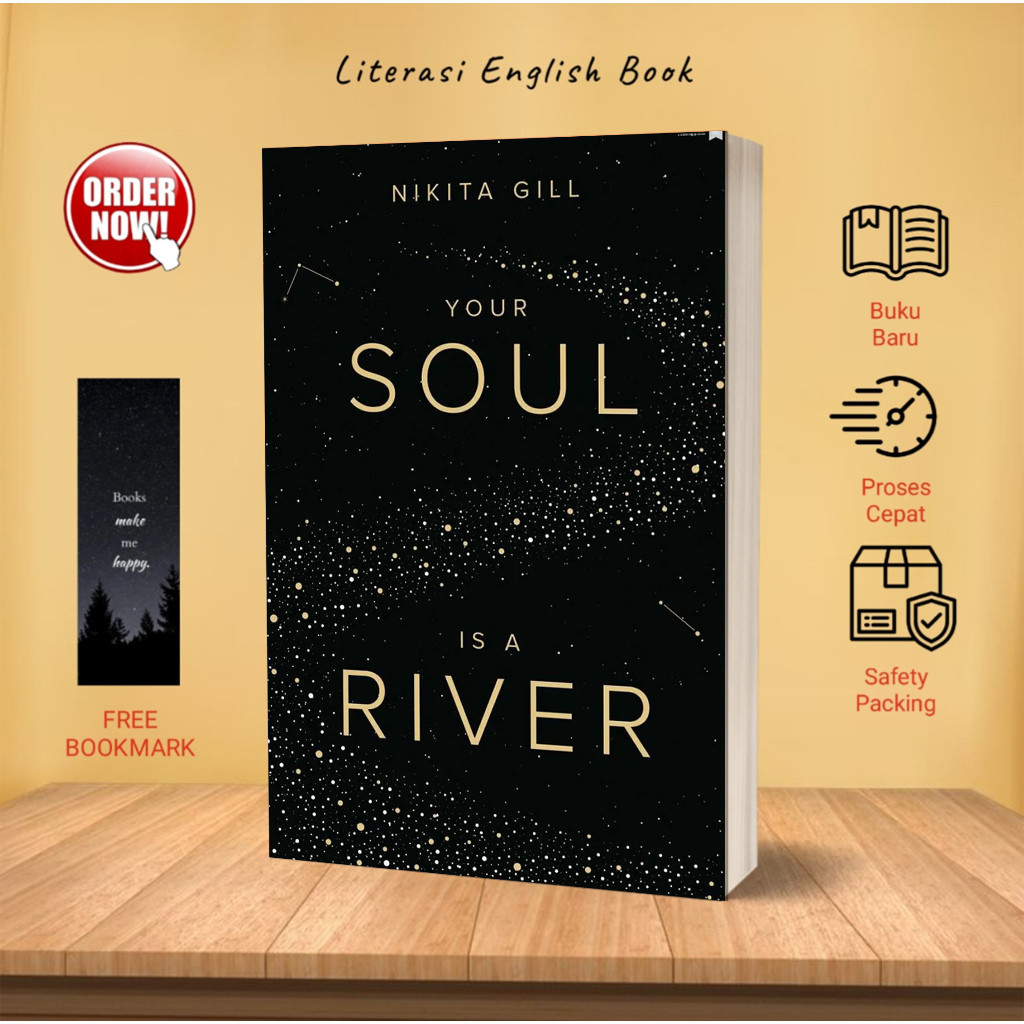 Jual Your Soul is A River by Nikita Gill (English)