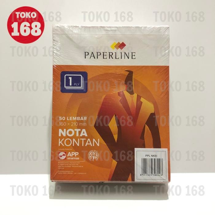 Jual PAPERLINE Nota Kontan Besar 1 Ply/B1/Rangkap 1 (PAK) | Shopee ...