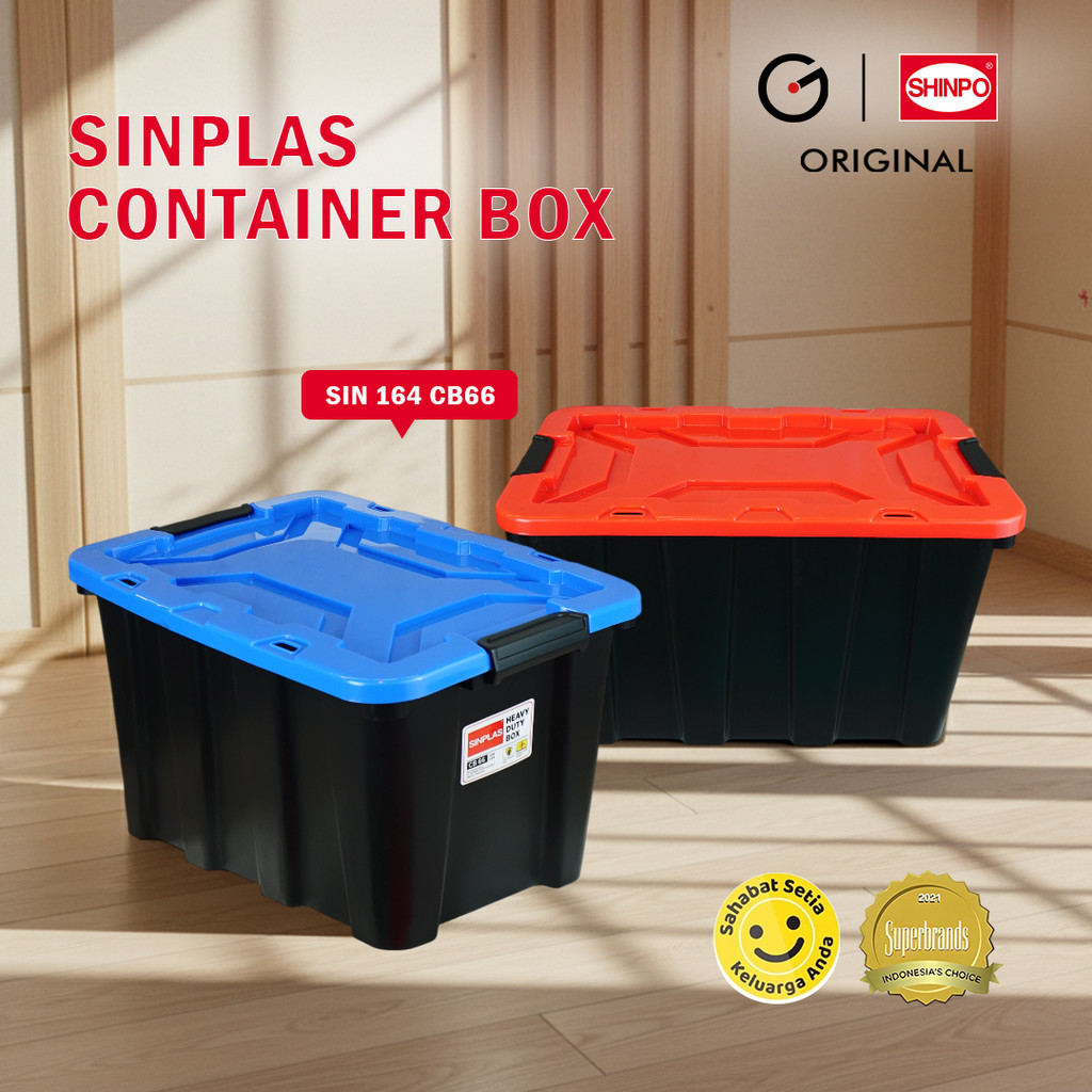Jual SHINPO Kontainer Plastik Sinplas CB 66 Container Box Kotak ...