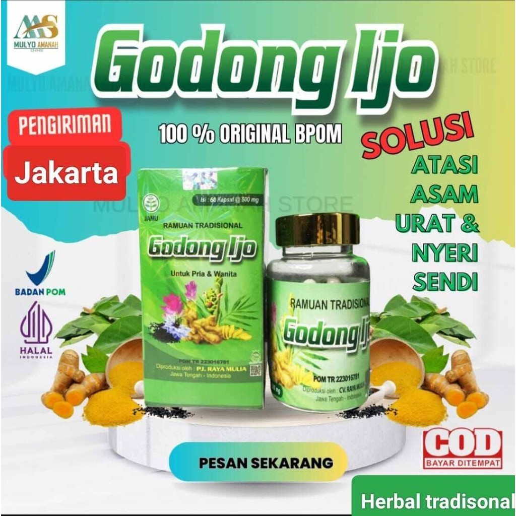 Jual Obat syaraf kejepit herbal Asam Urat nyeri sendi Kapsul Rematik ...