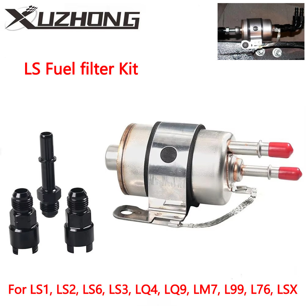 Jual 58 PSI Car Upgrade Fuel Filter Regulator Return Alloy Metal Fuel ...