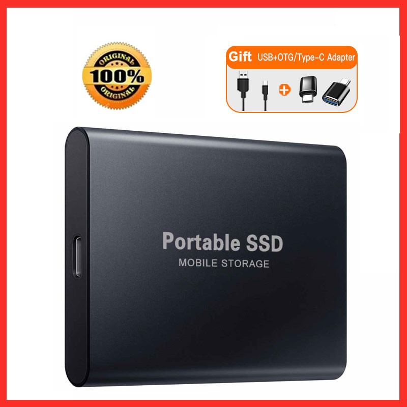 Hard sk 2TB Portable SSD 4TB External Solid State Drive USB  High-Speed Storage External Hard Drive for PC/Mac/Phone