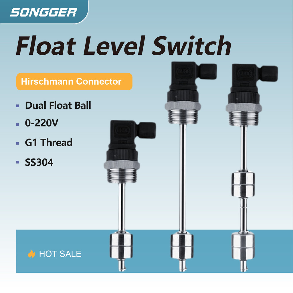 Jual Hirschmann Float Level Switch Stainless Steel Liquid Water Oil ...